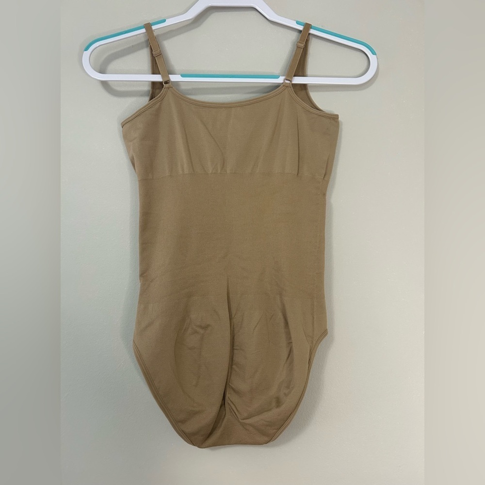 Women’s Dreamwear Tan "Love Your Curves" Body Shaper Bodysuit - Size L - Picture 8 of 8